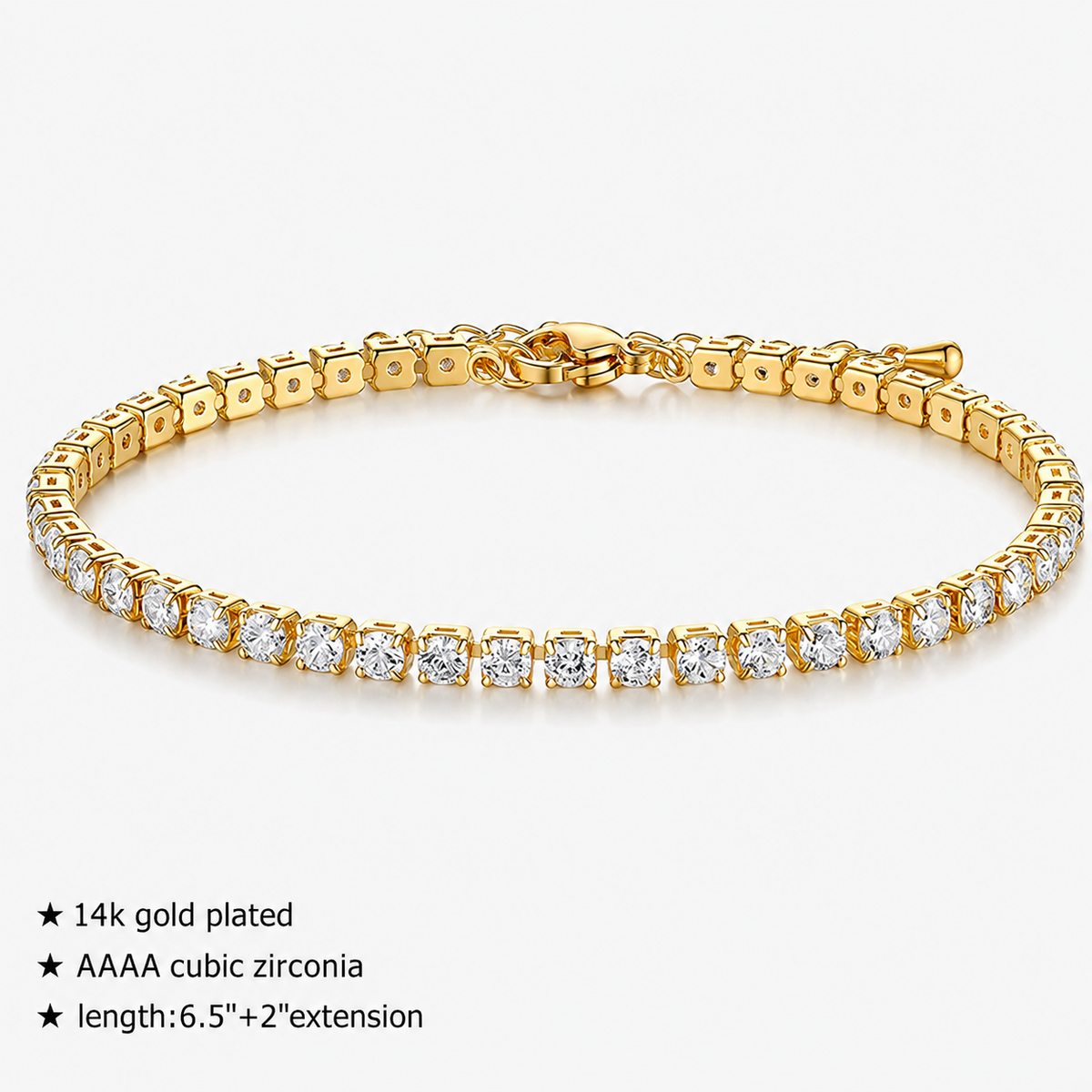 Classic CZ Tennis Bracelet