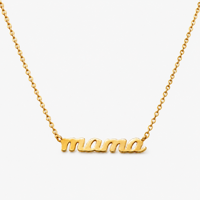 Classic MAMA Letter Necklace