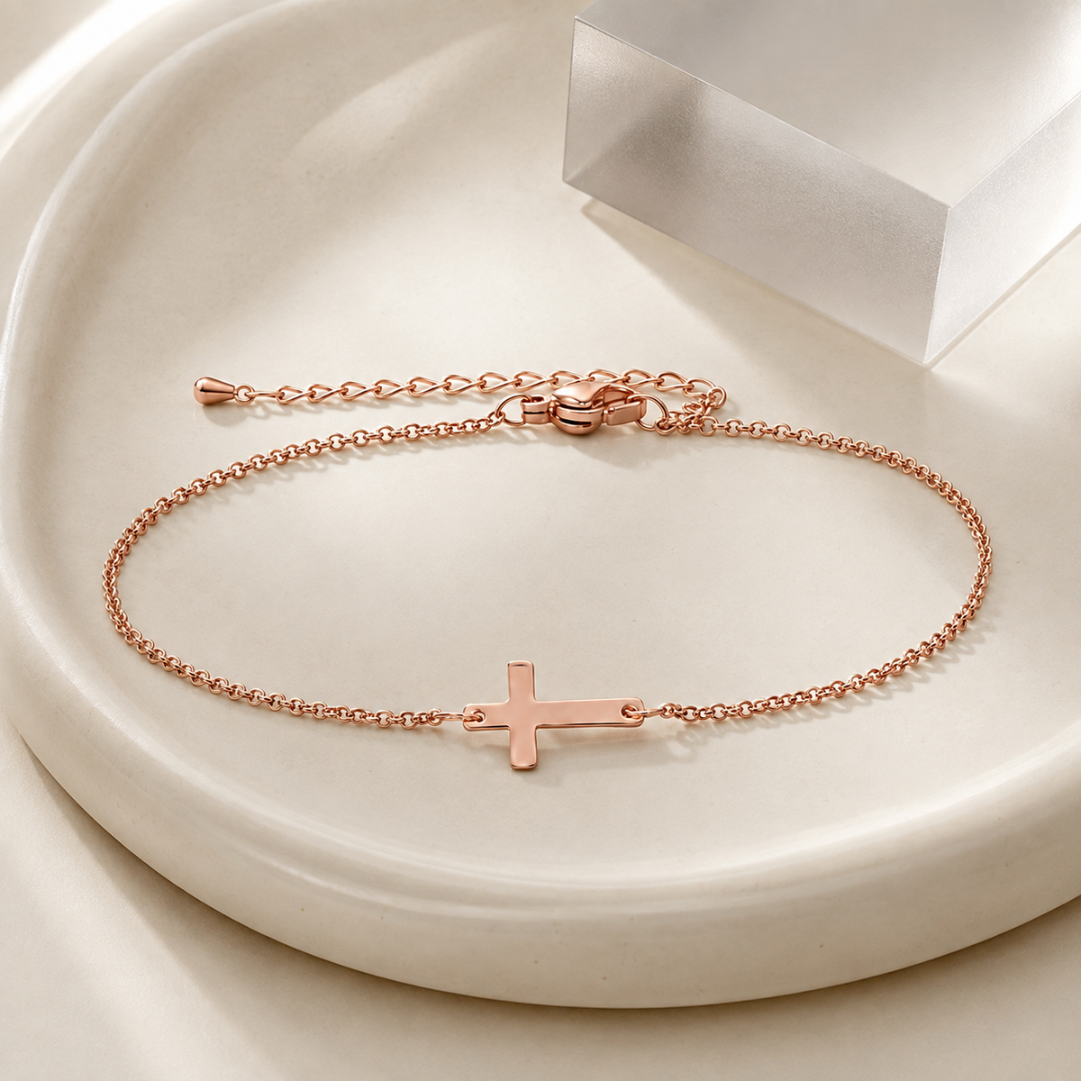 Simple Cross Bracelet