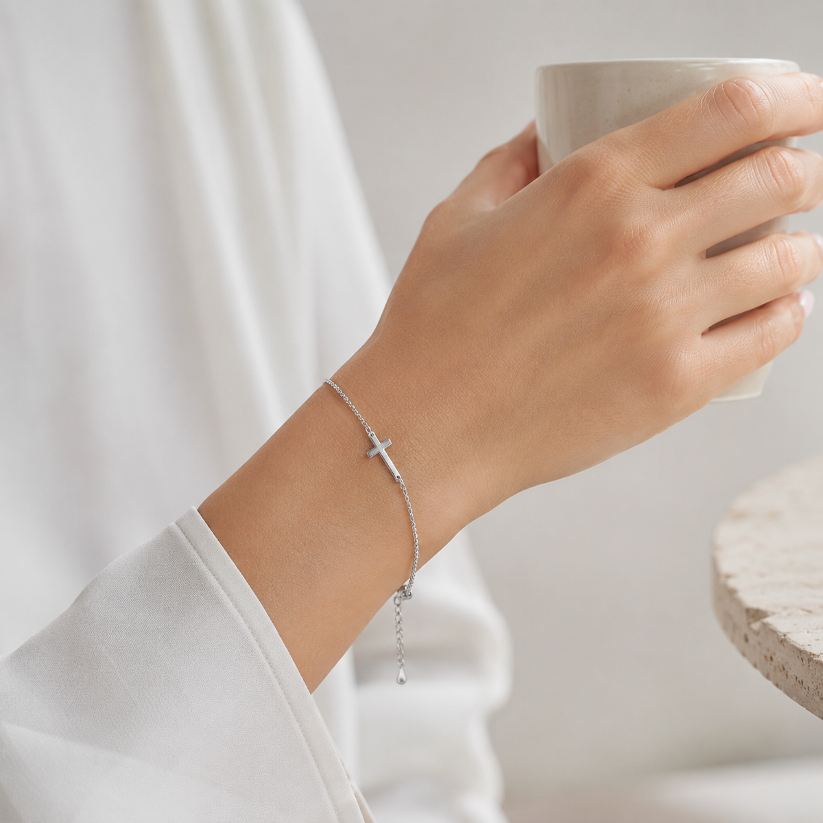 Simple Cross Bracelet