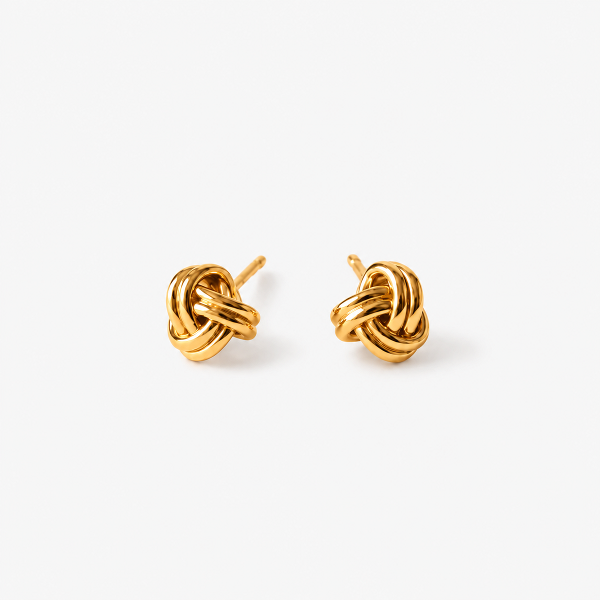 Love Knot Stud Earrings