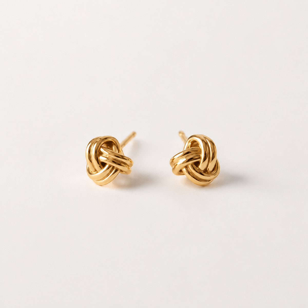 Love Knot Stud Earrings