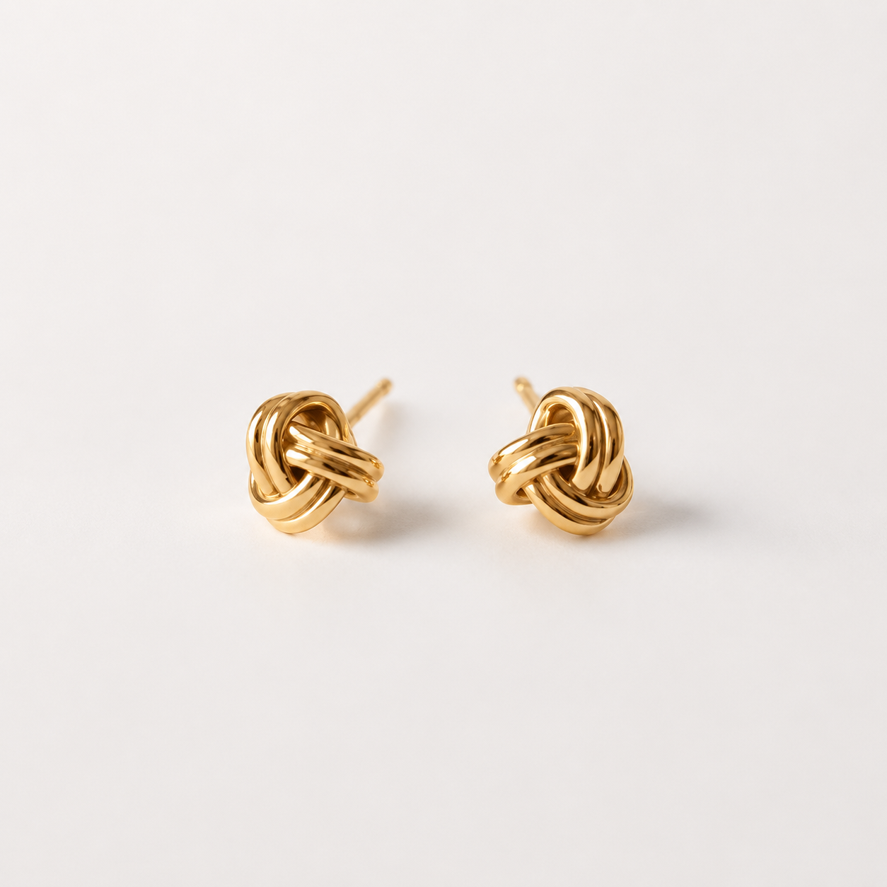 Love Knot Stud Earrings