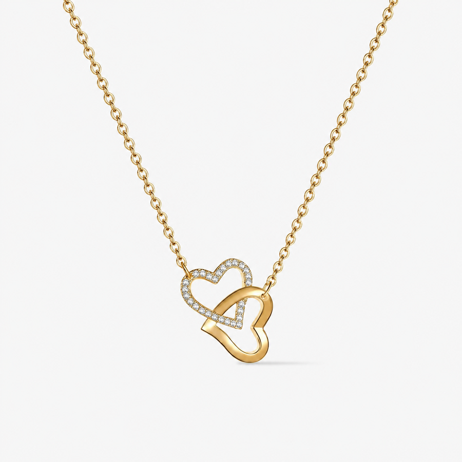 Entwined Hearts Necklace