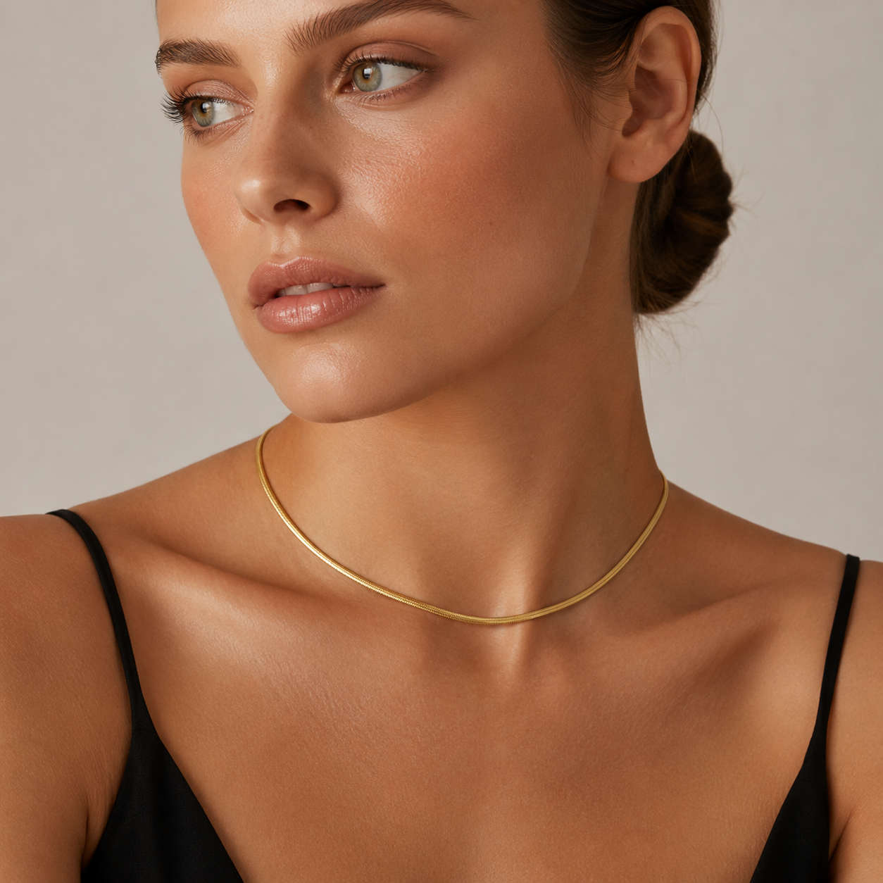 3mm Snake Chain Necklace