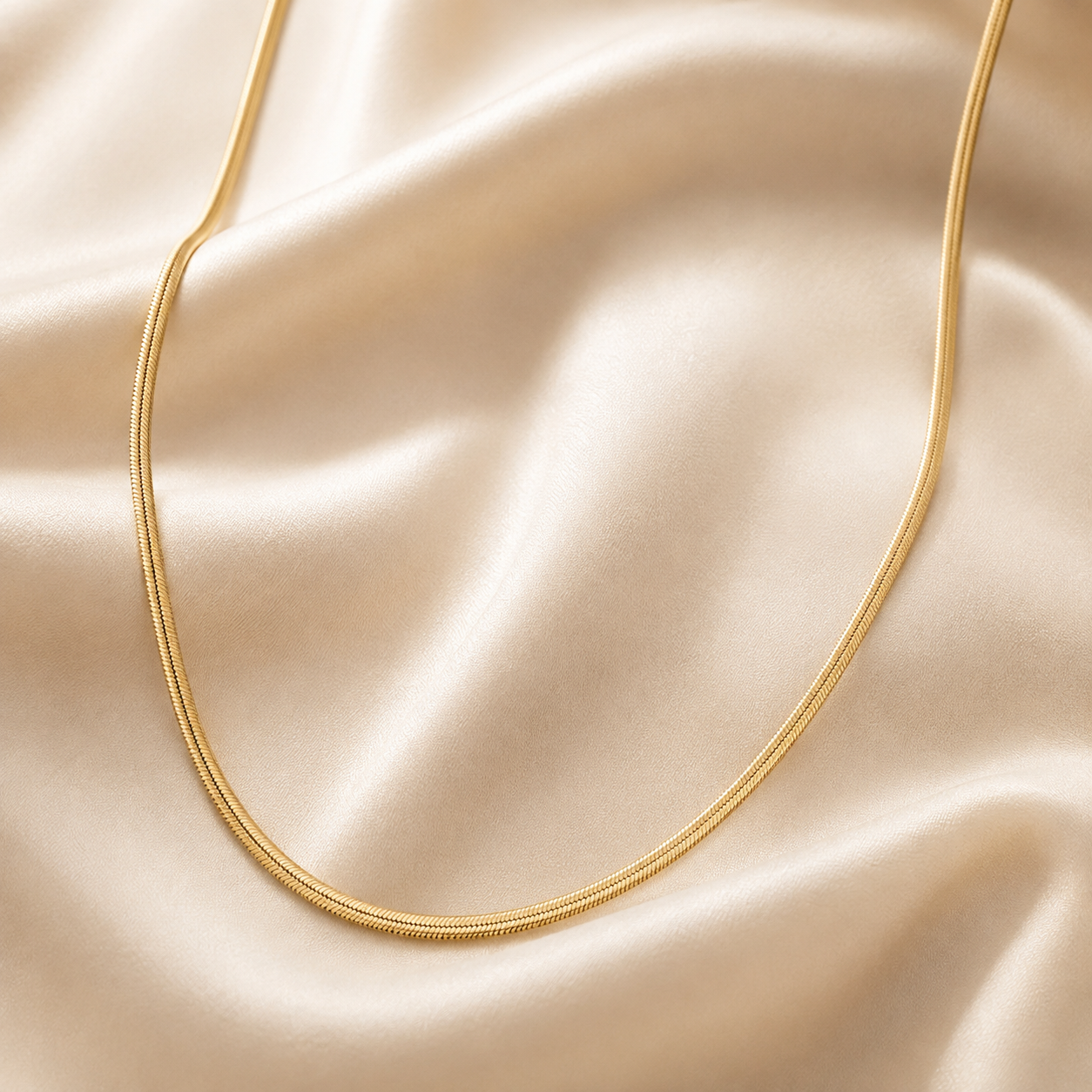 3mm Snake Chain Necklace