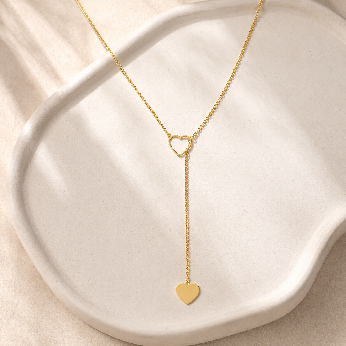 Heart Y Necklace
