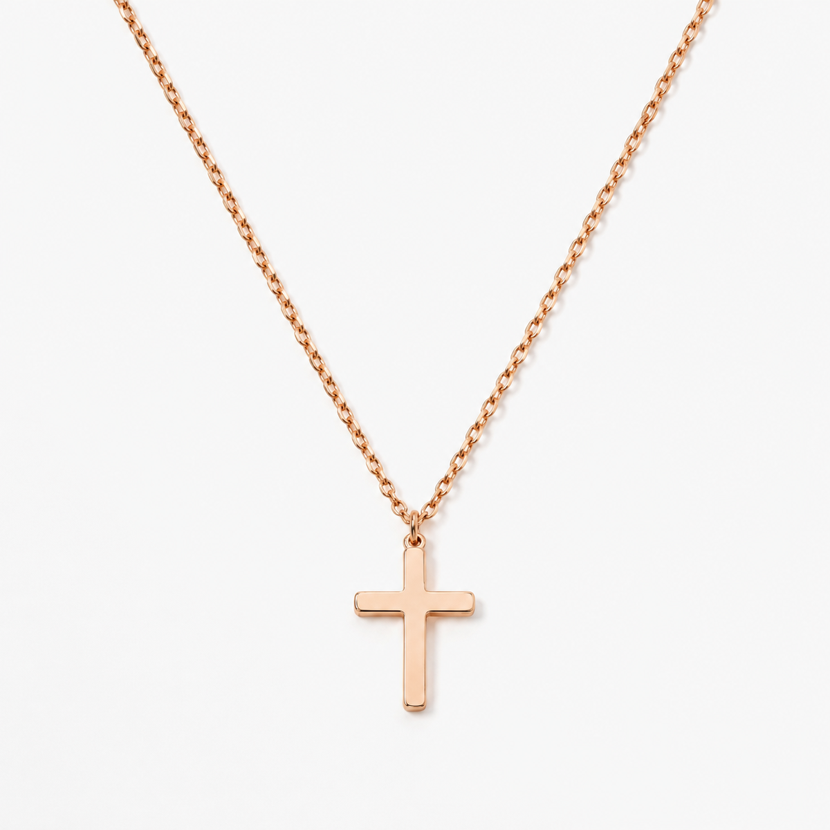 Small Cross Pendant Necklace