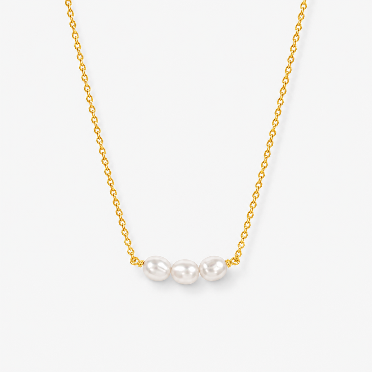 Classic Pearl Choker Necklace