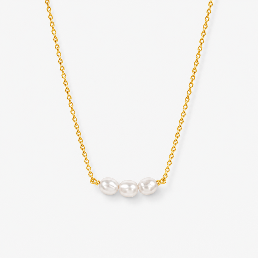 Classic Pearl Choker Necklace