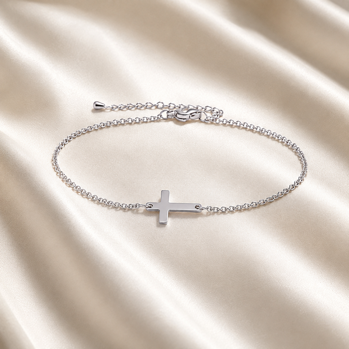 Simple Cross Bracelet