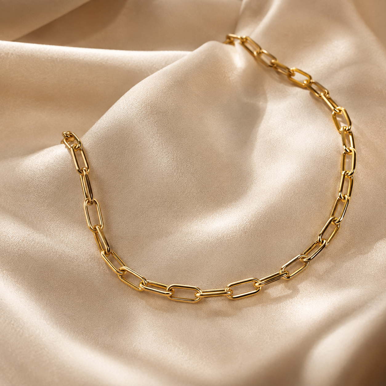Paperclip Choker Necklace