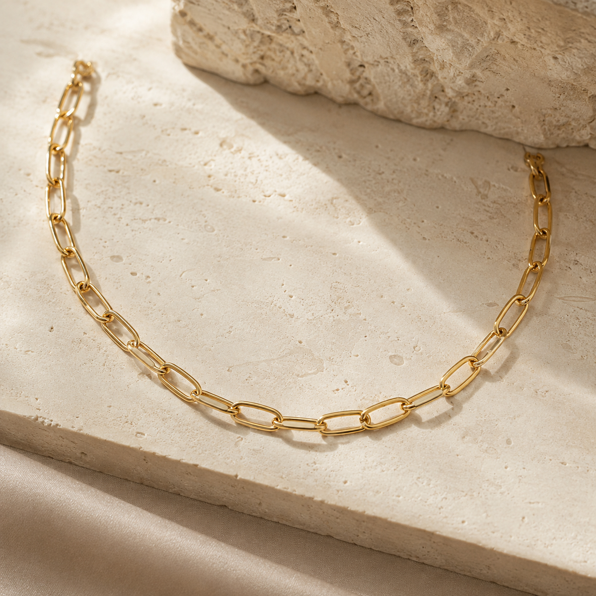 Paperclip Choker Necklace