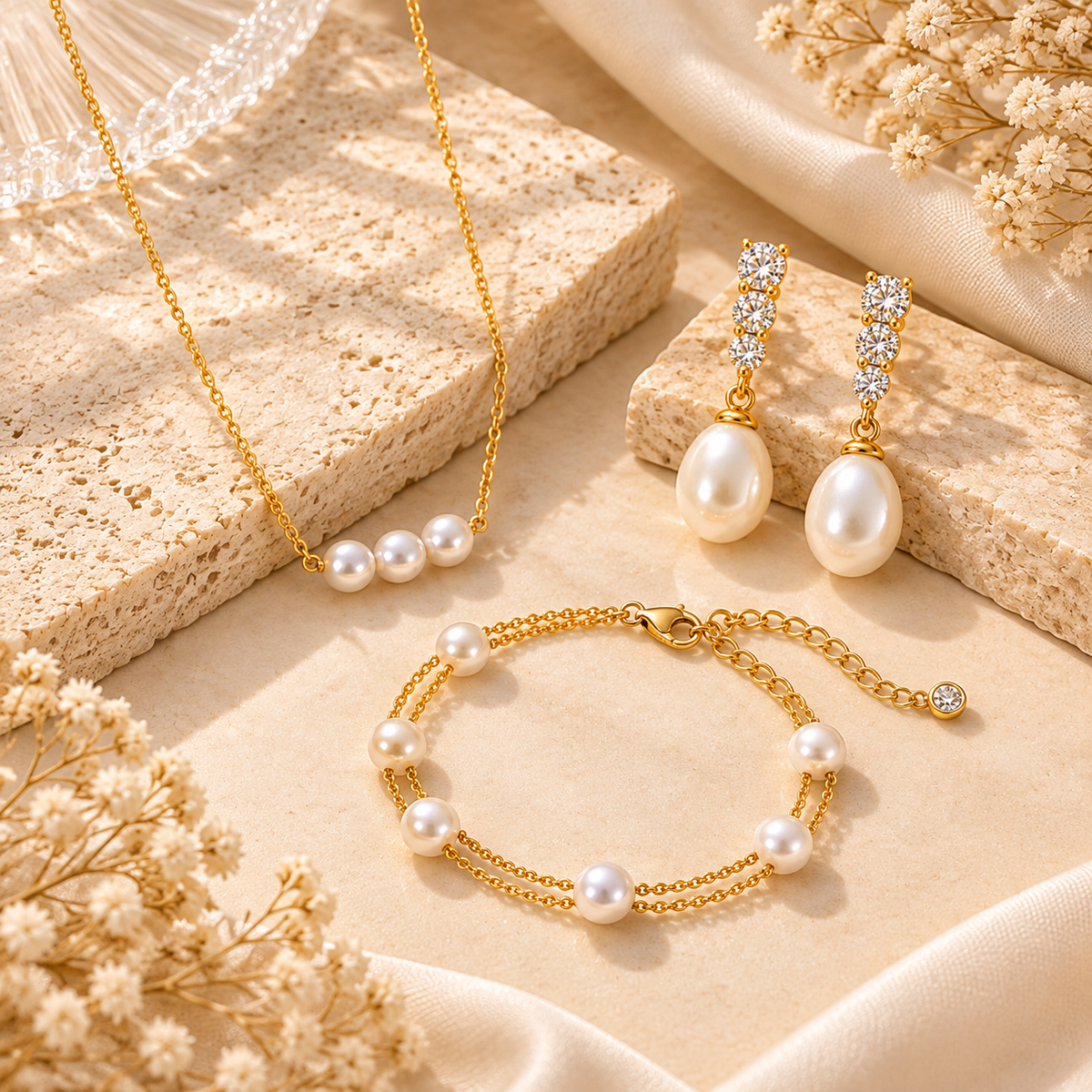 Bridal Pearl Set