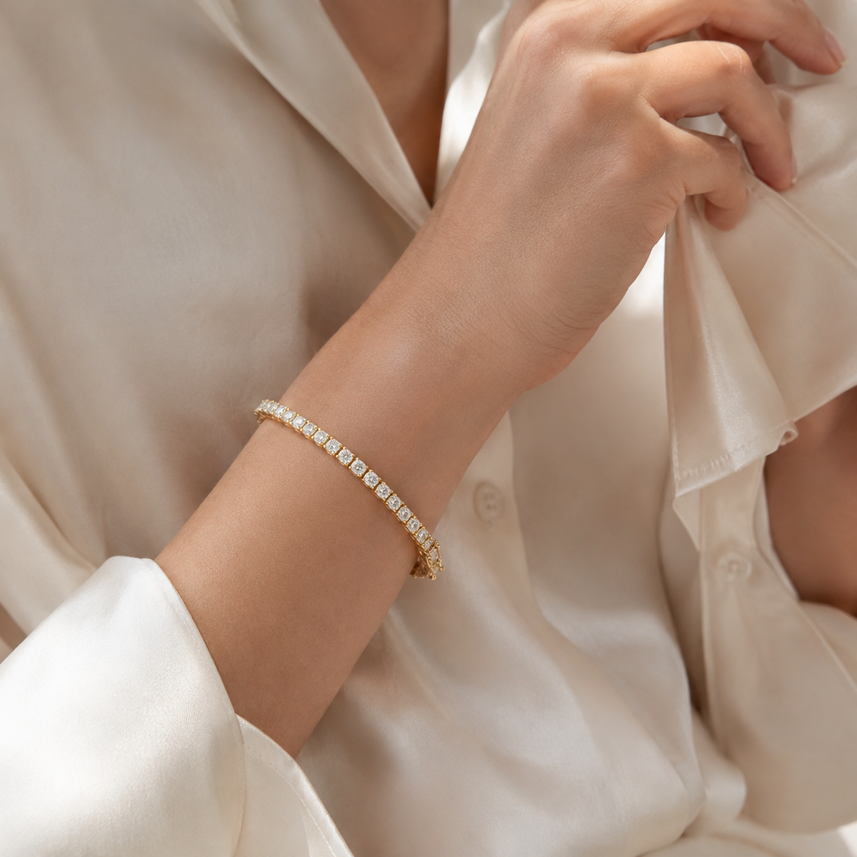 Classic CZ Tennis Bracelet