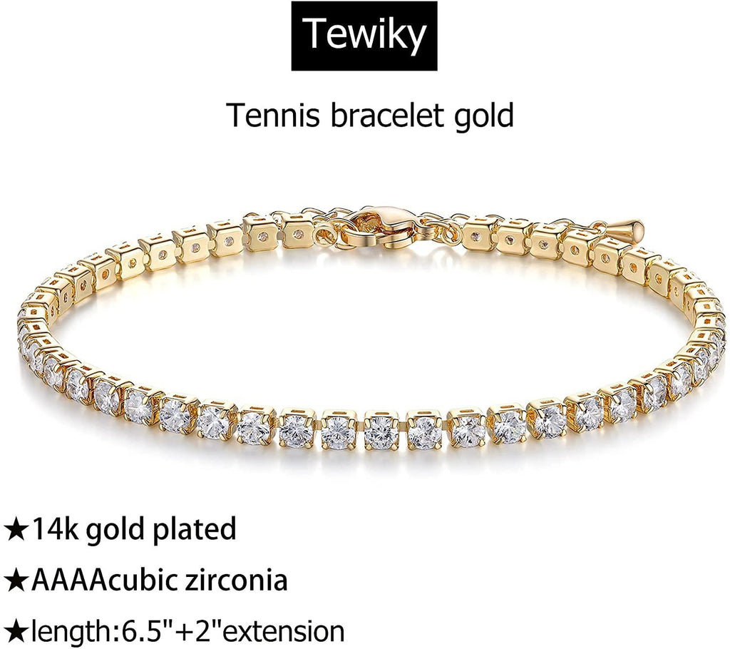 Classic CZ Tennis Bracelet - TEWIKY
