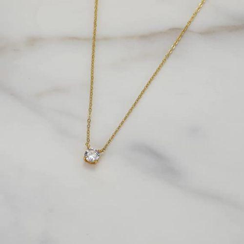 Shinny CZ Diamond Necklace - TEWIKY