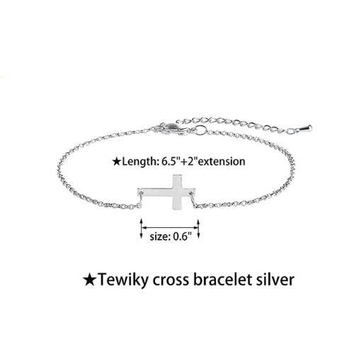 Simple Cross Bracelet - TEWIKY
