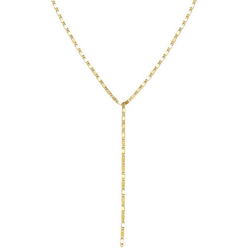 TEWIKY Fine Jewlry Necklaces Trendy Y Necklace Gold