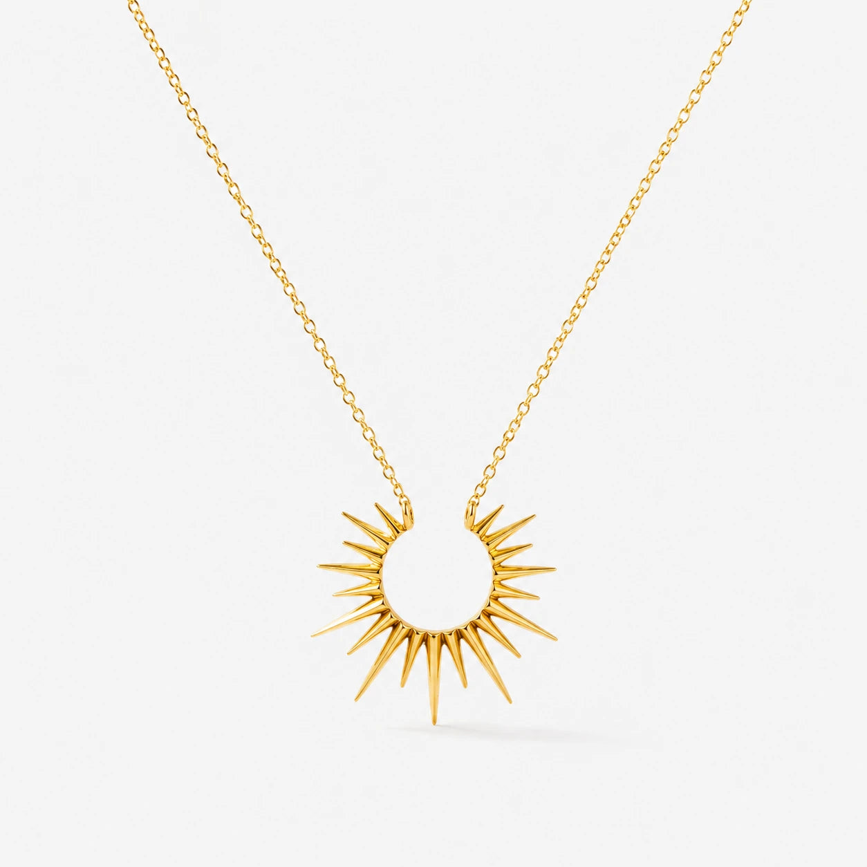 Sunburst Pendant Necklace