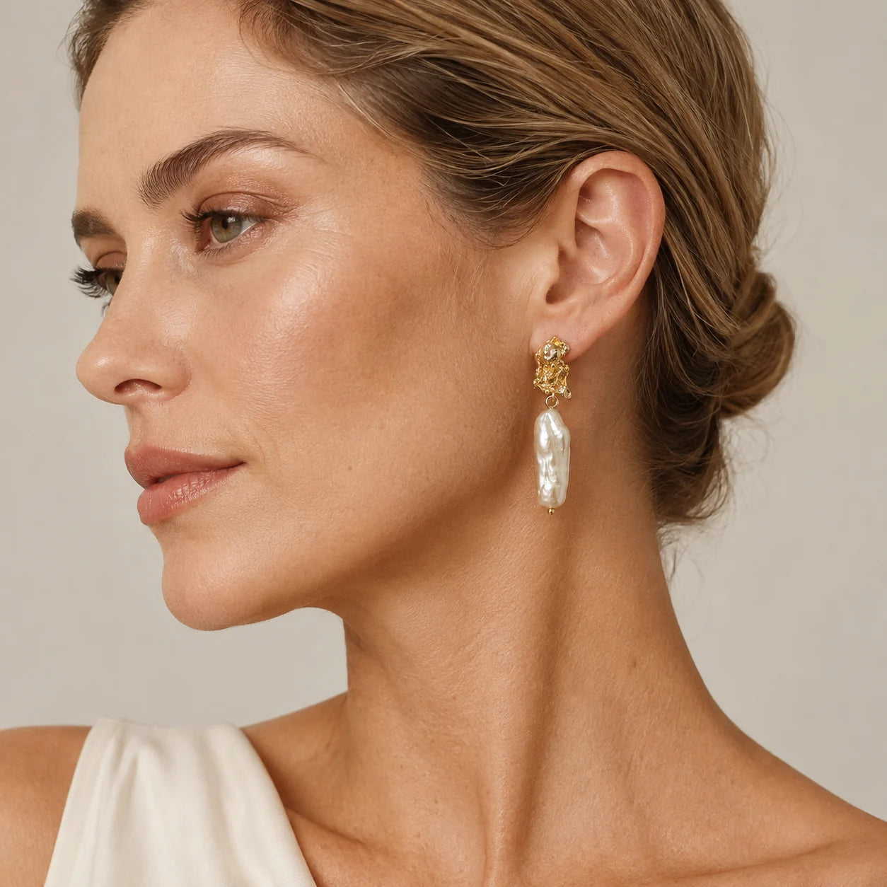 Baroque Pearl Earrings