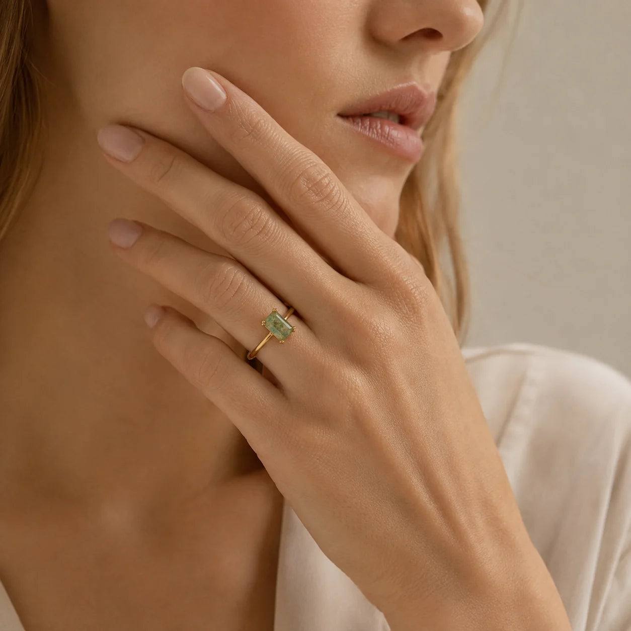 Emerald Cut Ring